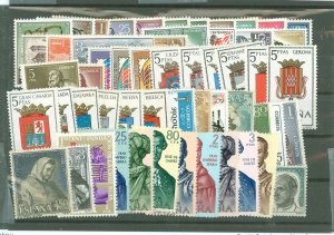 Spain #1155/1195  Single (Complete Set)