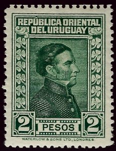 Uruguay Scott #376 Mint VF hr....Fill a key spot!