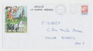  Postal stationery / PAP France 2000 Squirrel - Horse - Carriage