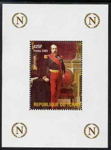 Chad 2009 Napoleon #6 Napoleon III perf deluxe sheet unmo...