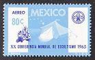 Mexico #C305 F-VF Mint NH ** World Scout Conference