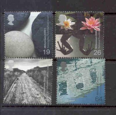 Great Britain Sc 1898-1901 2000 Water and Coast stamp set mint NH