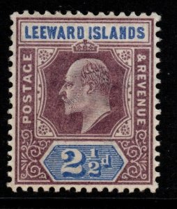 LEEWARD ISLANDS SG23 1902 2½d DULL PURPLE & ULTRAMARINE MTD MINT