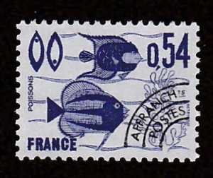 France  # 1522, Fish Precancel Stamp, Mint NH