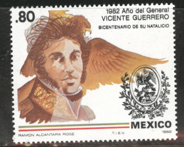 MEXICO Scott 1283 MNH** 1982 Guerrero stamp