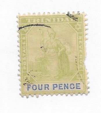 Trinidad #82 Filler - Stamp - CAT VALUE $20.00