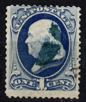 US #145 F-VF Used CV $20.00  (X4685)