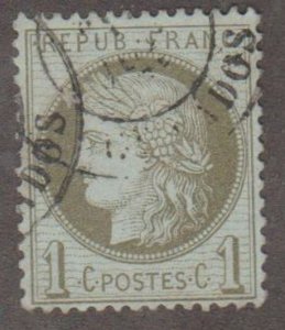 France Scott #50 Stamp - Used Single