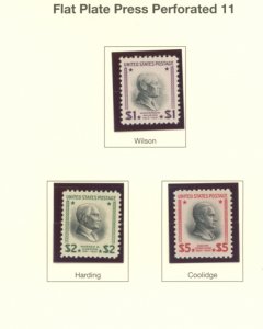 U.S. #SET/MIXED CONDITIONS 