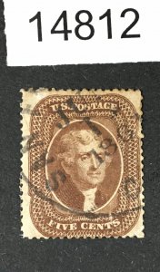 MOMEN: US STAMPS # 30A USED $375 LOT #14812