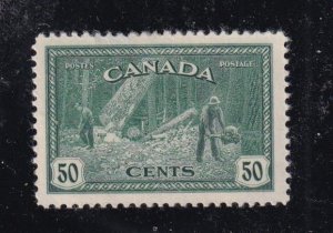 CANADA # 272 VF-MLH LUMBERING IN SCARY FOREST