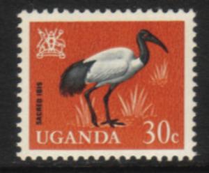 Uganda - 1965 Birds 30c Ibis MNH** SG 117