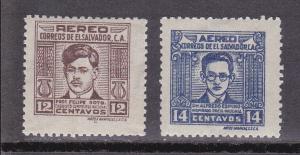 El Salvador # C106-107, Mint  Hinged Set