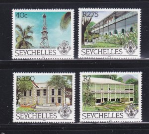 Seychelles 515-518 Set MNH Buildings