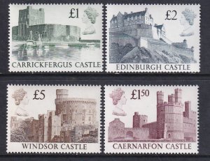 Great Britain 1230-1233 Castles MNH VF