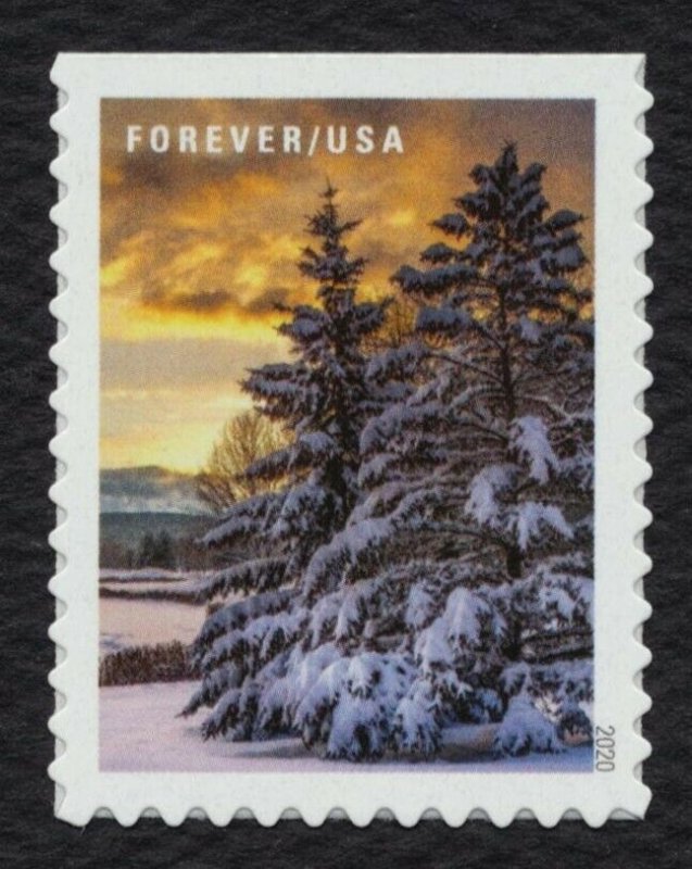 #5532-5541 Winter Scenes, Singles, Mint **ANY 5=FREE SHIPPING**