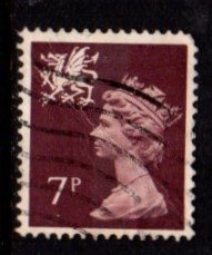 Wales - #WMMH8 Machin Queen Elizabeth II - Used