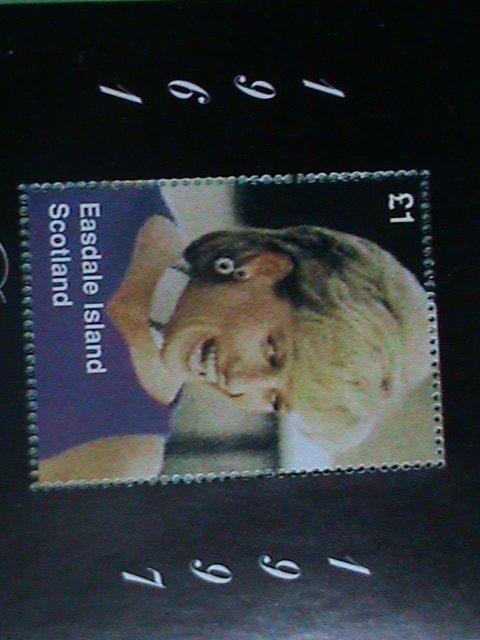 SCOTLAND STAMP- 1997-PRINCESS OF WALES- DIANA WITH THE PURPLE DRESS-MINT-NH  S/S