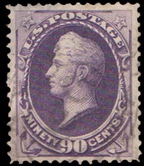 United States Scott 218 Used with thin.