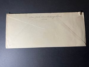 1936 USA Cover New York NY to St Gall Switzerland via SS Bremen Philatelic