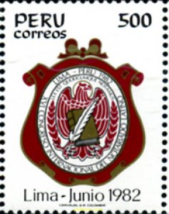 243251 MNH PERU 1982 16 CONGRESO INTERNACIONAL DE NOTARIOS DE AMERICA LATINA