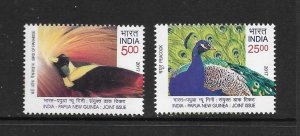 BIRDS - INDIA #2984-5  MNH