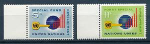 United Nations 1965 - Scott 137 & 138 MNH - Special Fund