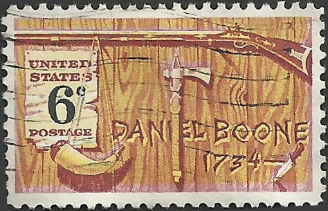 # 1357 USED DANIEL BOONE 1734-1820