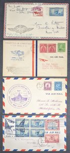 47 1930s cacheted first flight airmail covers [Y.127]