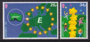 Jersey 935-936 Europa MNH VF