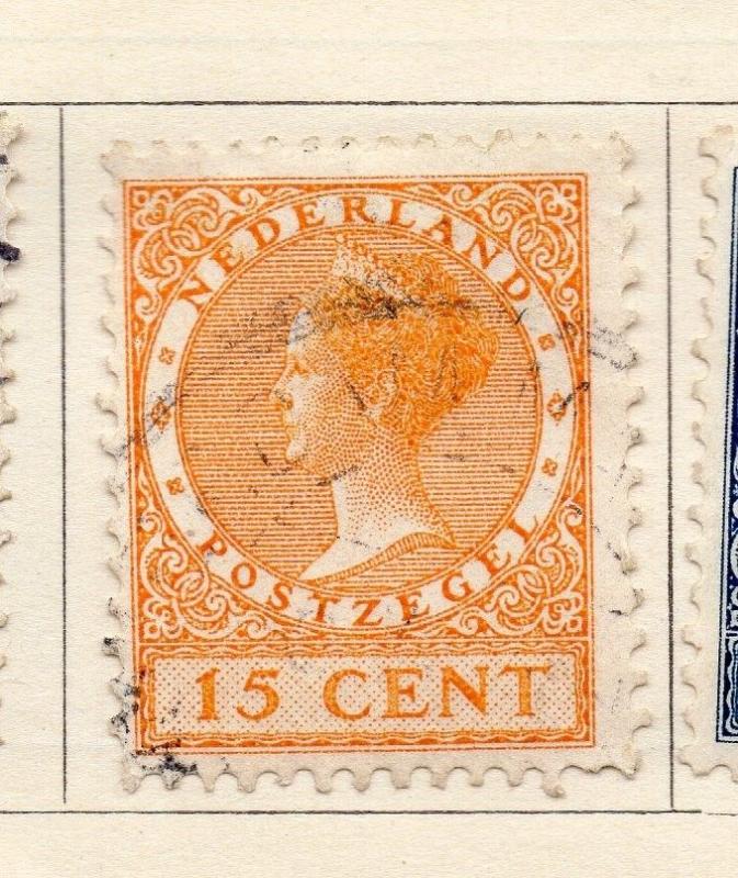 Holland 1926-35 Early Issue Fine Used 15c. 234348