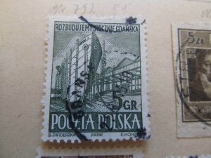 A13P9F196 Polen Polska Poland Poland 1952 5gr fine used stamp-