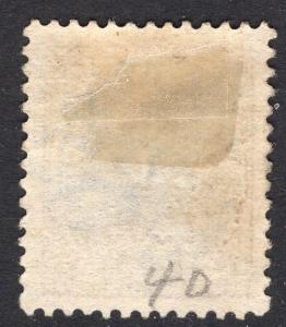 DANISH WEST INDIES SCOTT 40A