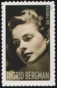 ​(J) USA 5012 Legends of Hollywood Ingrid Bergman Single MNH