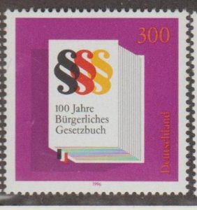 Germany Scott #1942 Stamp - Mint NH Single