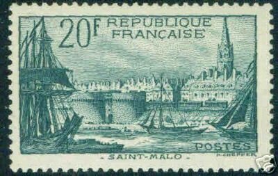 FRANCE Scott 347   MNH** St. Malo stamp  Fresh appearance