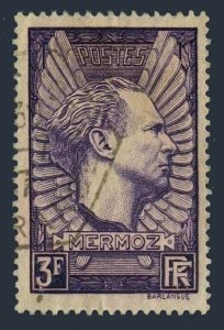 France 326, used. Michel 344. Memorial to Mernoz, 1937.