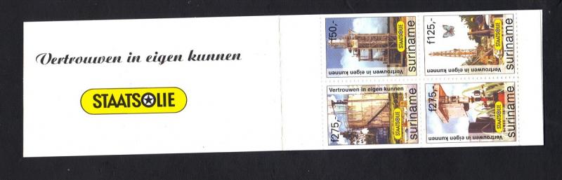 Surinam 1997 MNH Booklet state oil company