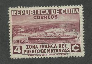 1936 Cuba SC #326 Used