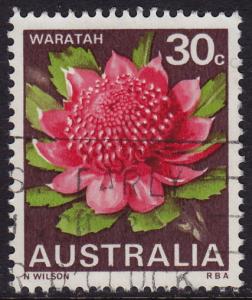 Australia - 1968 - Scott #439 - used - Flower