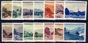 Scott #198-211 Various Scenes MNH