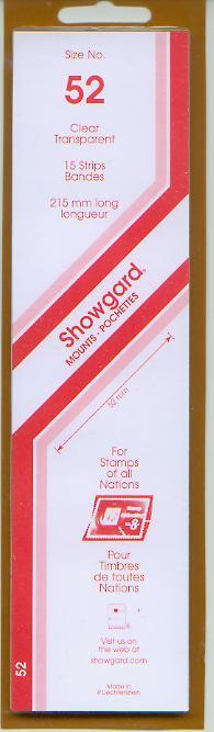 Mounts Showgard, 215/52mm (15ea. Clear) (00584C)