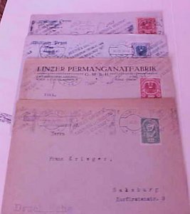 AUSTRIA  HELP THE CHILDREN CANCELS on 4 SMALL COVERS