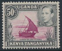 Kenya Tanganyika Uganda KUT SG 144e perf 13 x 12½  - Mint lightly Hinged  se...