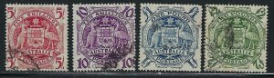 Australia 218-21 Used 1949-50 set (fe1942)