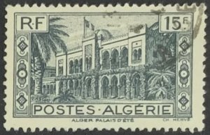 ALGERIA 1943 15F SG206 FINE USED