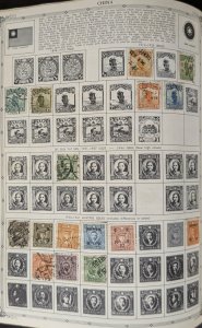 World Stamp Collection in Minkus Master Album China Portugal Germany & More