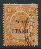 Jamaica  SG 71a - Used opt  no stop after STAMP - see scan and details