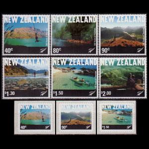 NEW ZEALAND 2001 - Scott# 1722-30 Tourist Set of 9 LH