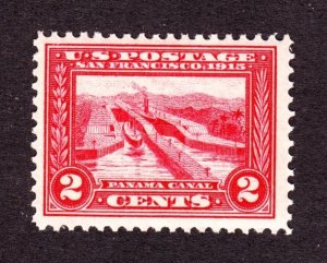 US 398 2c Panama-Pacific Exposition Mint VF OG NH SCV $40 (008)